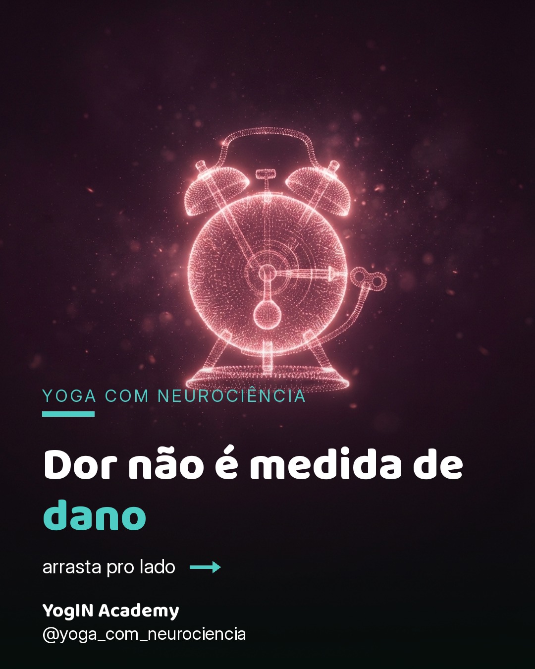 Post no Instagram de @yoga_com_neurociencia